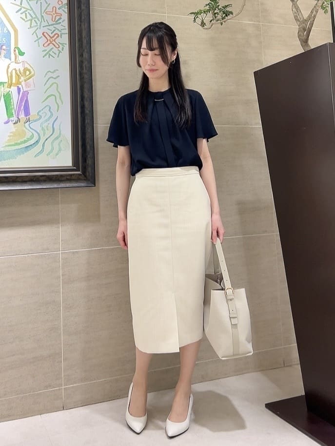 sechiさんの「UNTITLED｜【日本製・本革】Comfit Dresser Pumps（コンフィットドレッサーパンプス）」を使ったコーディネート