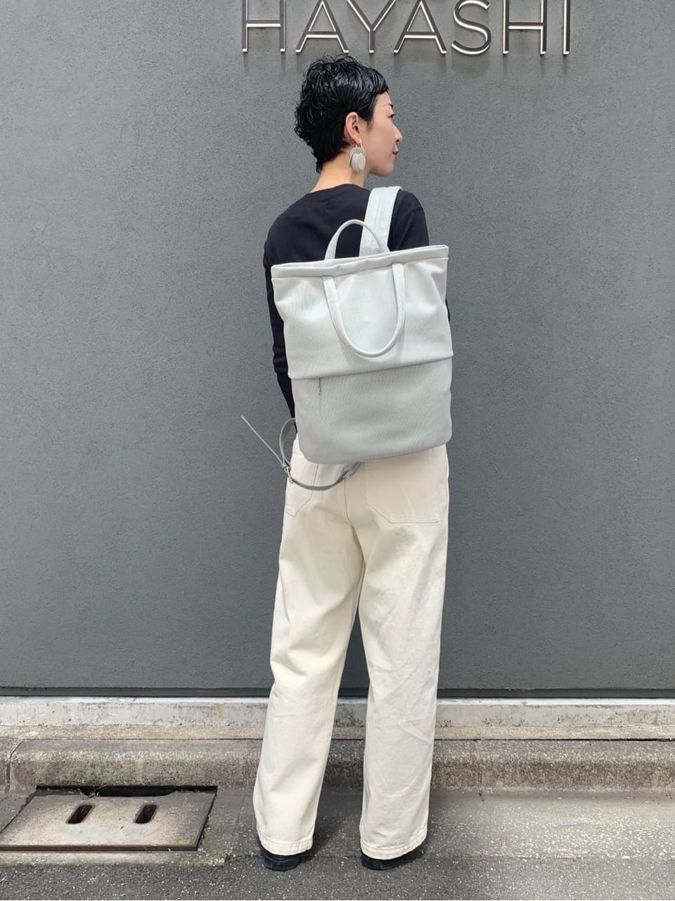 Kさんの「HIROKO HAYASHI｜MAMELI（マメリ）リュックM」を使ったコーディネート