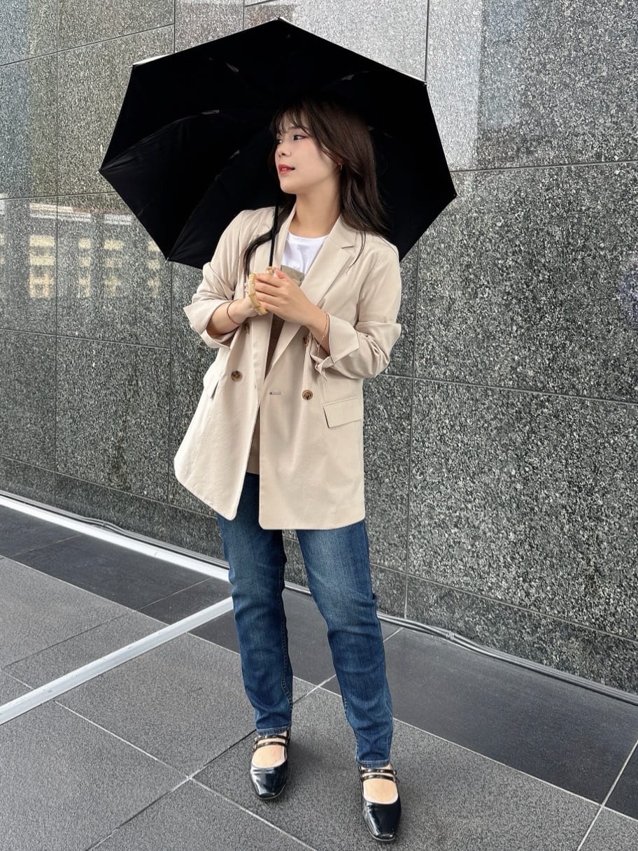 R.Kさんの「UNTITLED｜【Healthy DENIM&times;UNTITLED】別注 R Mrytle（リマートル）テーパードデニム」を使ったコーディネート