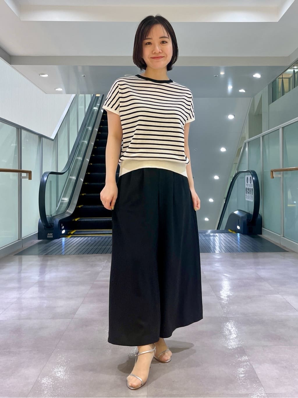 ちりんさんの「UNTITLED｜◆【11色展開/コットン100/アンサンブル可能】 プルオーバーニット」を使ったコーディネート