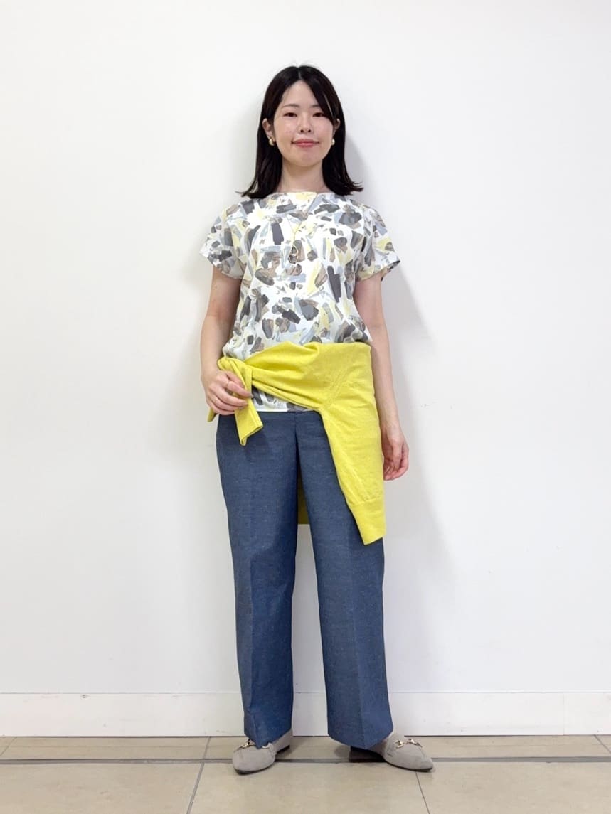 asamiさんの「UNTITLED｜ライトダブルリングネックレス」を使ったコーディネート