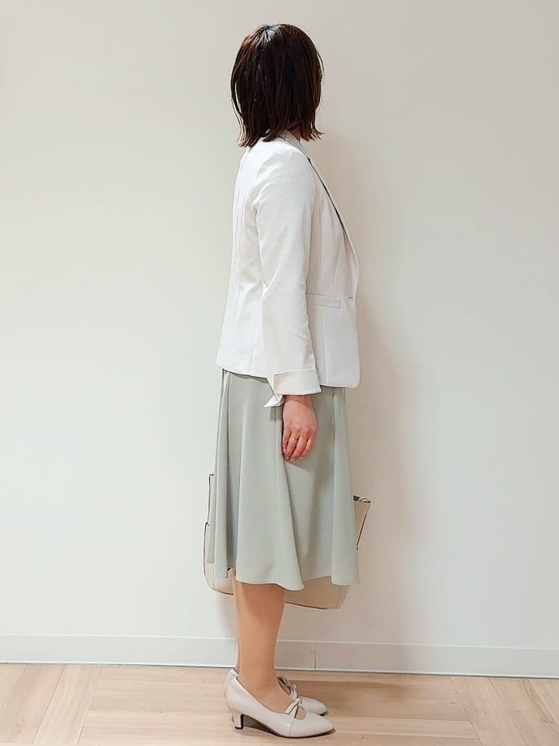 amiさんの「Reflect｜◆【マシンウォッシュ可／セットアップ可能】コツキ柄プリントブラウス」を使ったコーディネート