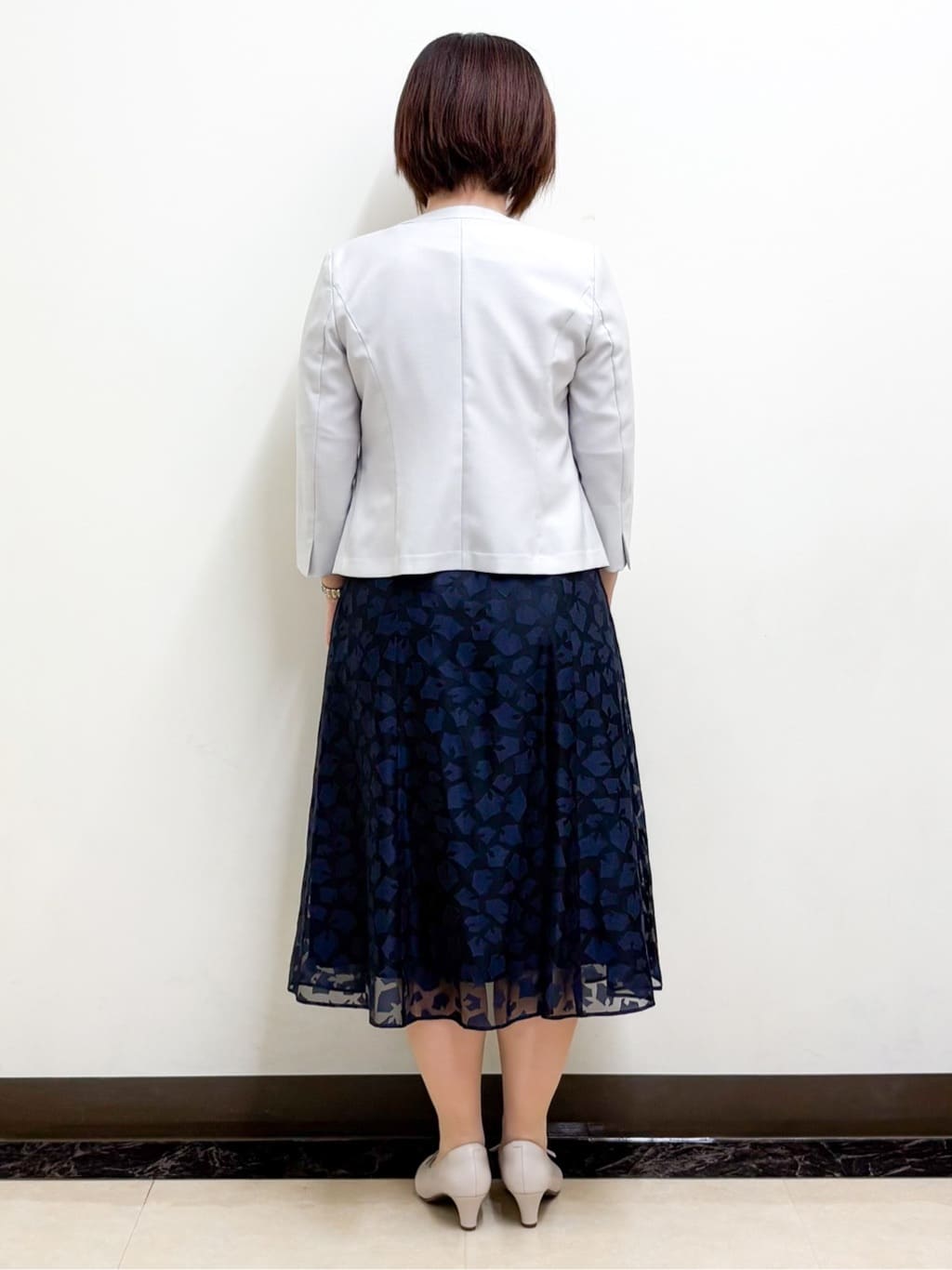 ミヨさんの「Reflect｜◆【夏SALE／UVカット／接触冷感／洗える／セットアップ可】ドライタッチジャケット」を使ったコーディネート