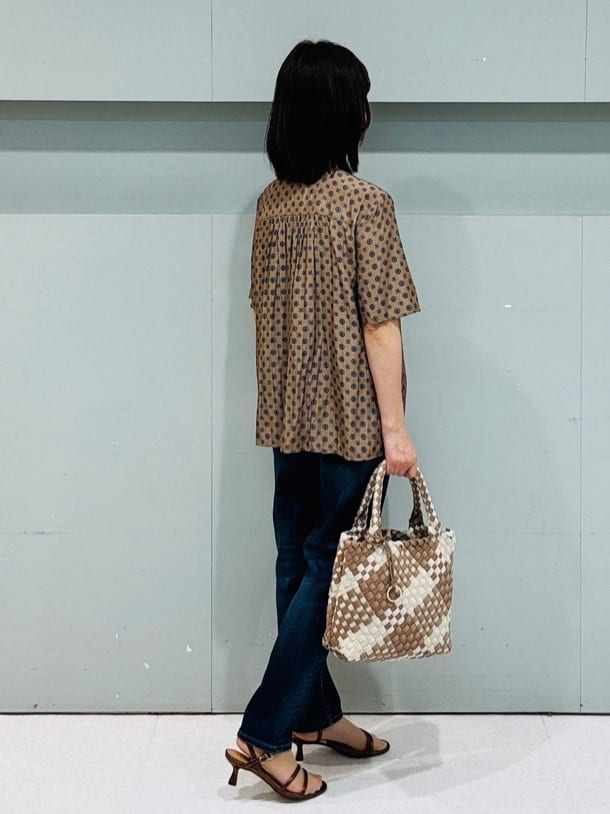 makiさんの「UNTITLED｜【Healthy DENIM&times;UNTITLED】別注 R Mrytle（リマートル）テーパードデニム」を使ったコーディネート