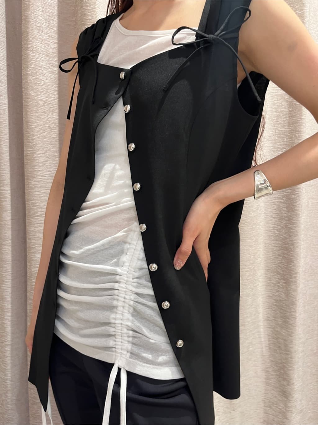 Rielさんの「CODE A｜cropped leggings pants」を使ったコーディネート