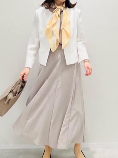 Miwaさんの「UNTITLED｜フープトップネックレス」を使ったコーディネート