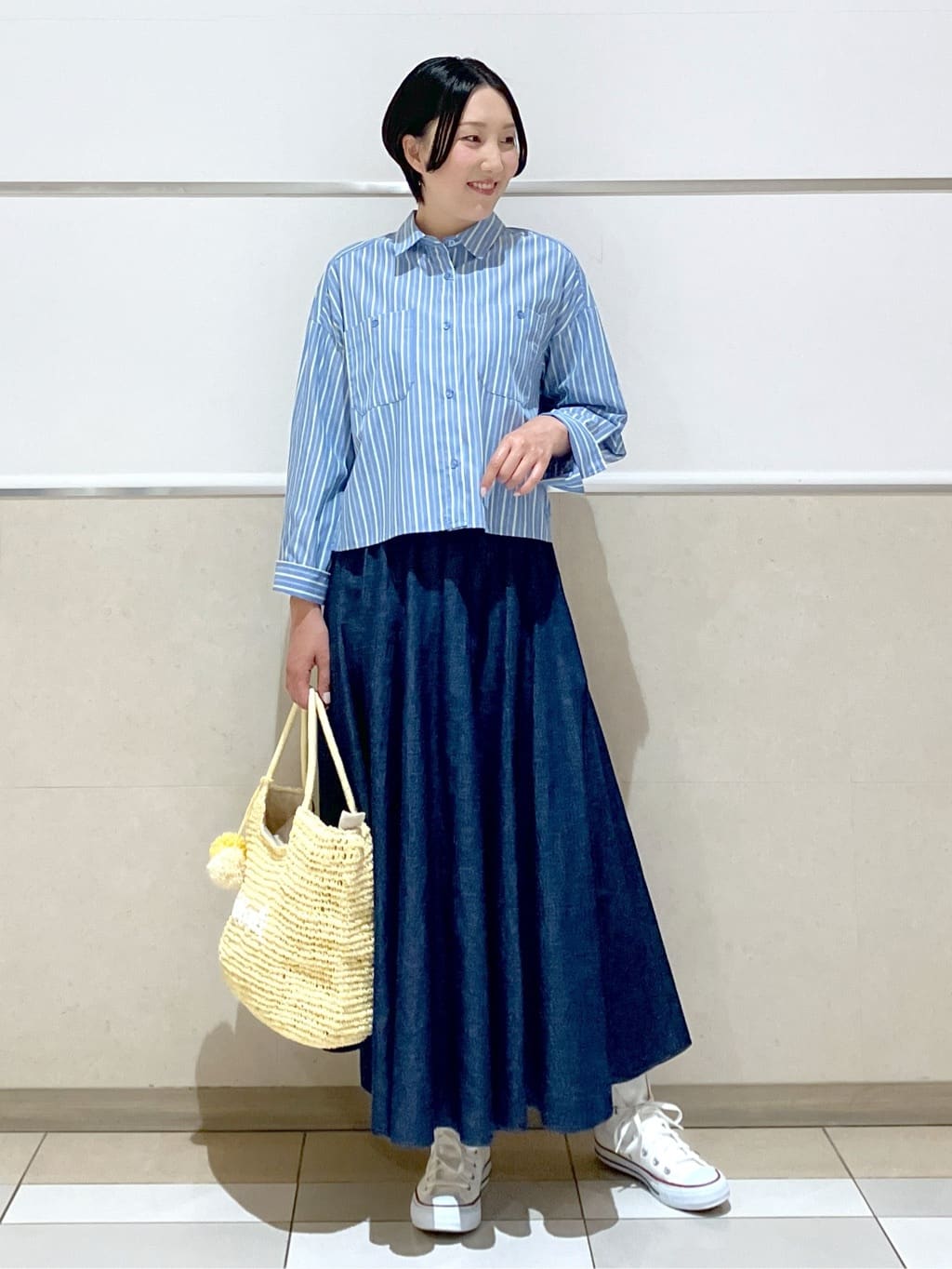 eriko さんの「Dessin｜【CONVERSE/コンバース】ハイカット」を使ったコーディネート