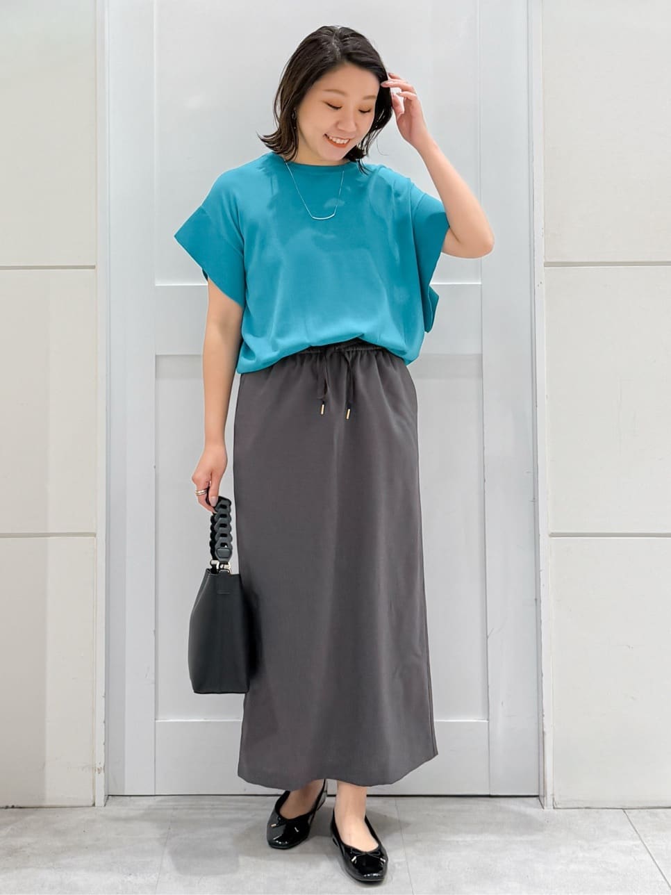 yuka.aさんの「OPAQUE.CLIP｜【定番/6color】名品フラットバレエシューズ」を使ったコーディネート