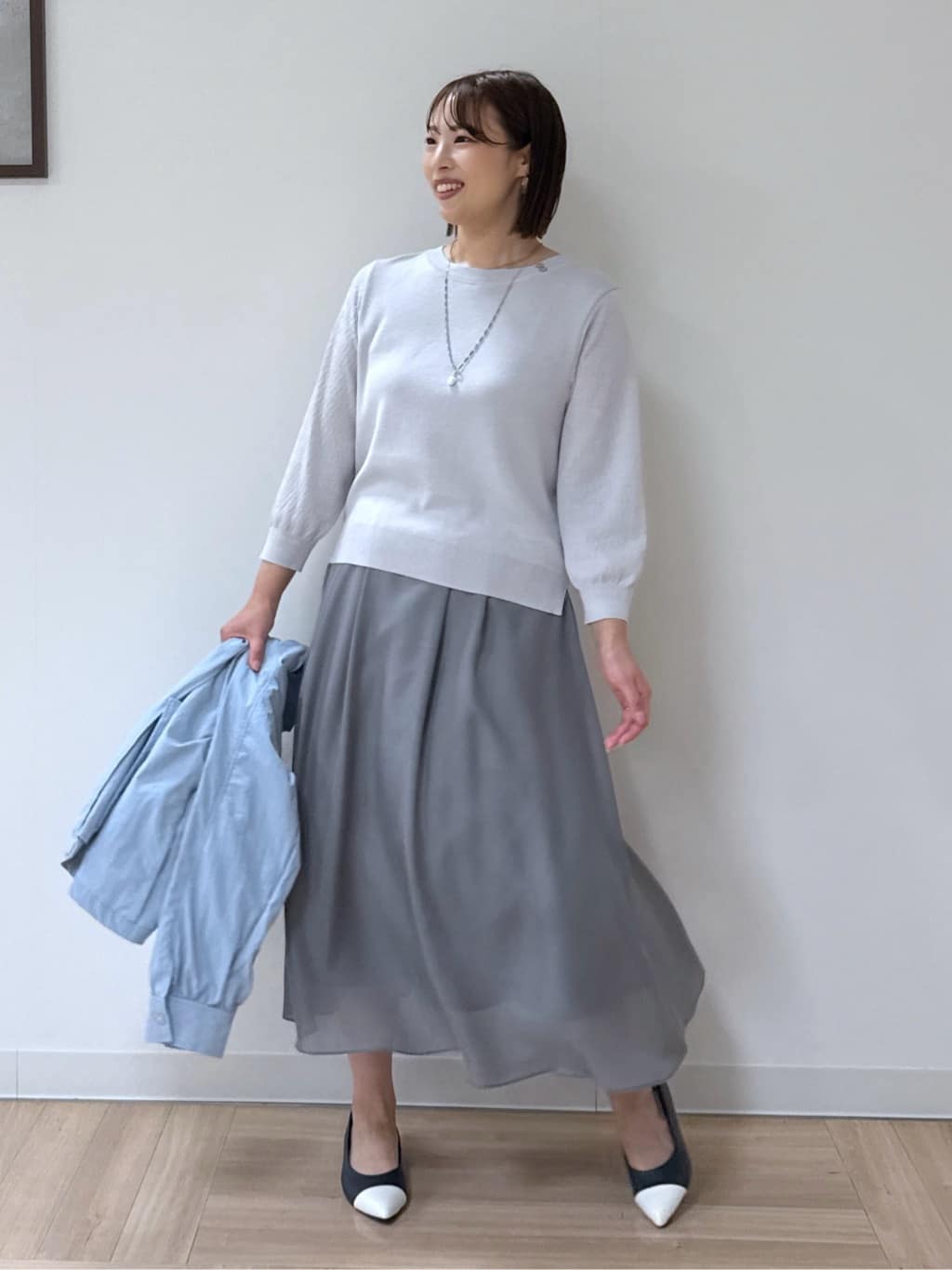amiさんの「Reflect｜◆フーデッドライティブルゾン」を使ったコーディネート