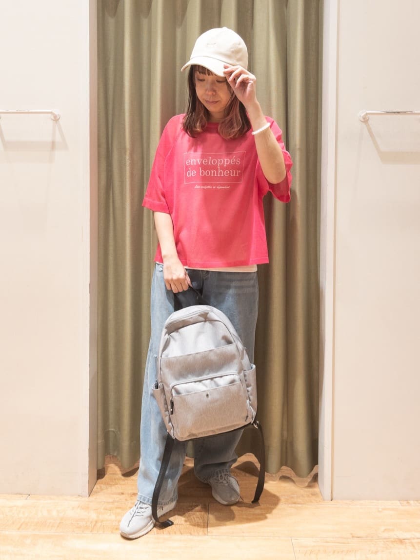 makiryoさんの「SHOO･LA･RUE｜◆【洗える/S-LL】色違いで揃えたい テレコリブタンクトップ」を使ったコーディネート