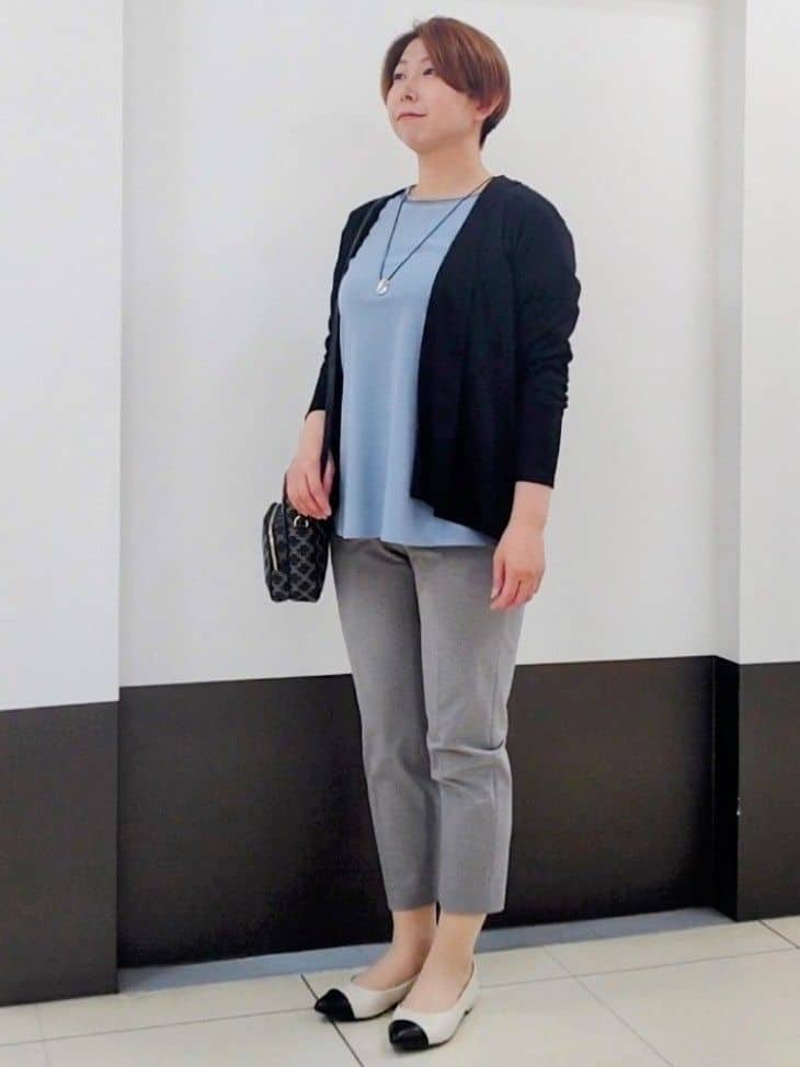 じゅりさんの「Reflect｜◆【洗える】ジャージカーディガン」を使ったコーディネート