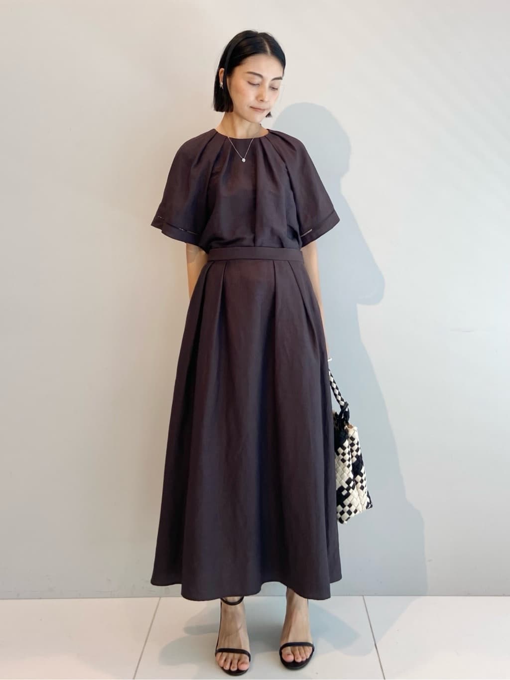 AYAさんの「UNTITLED｜【ステンレス】レイヤードチェーンネックレス」を使ったコーディネート
