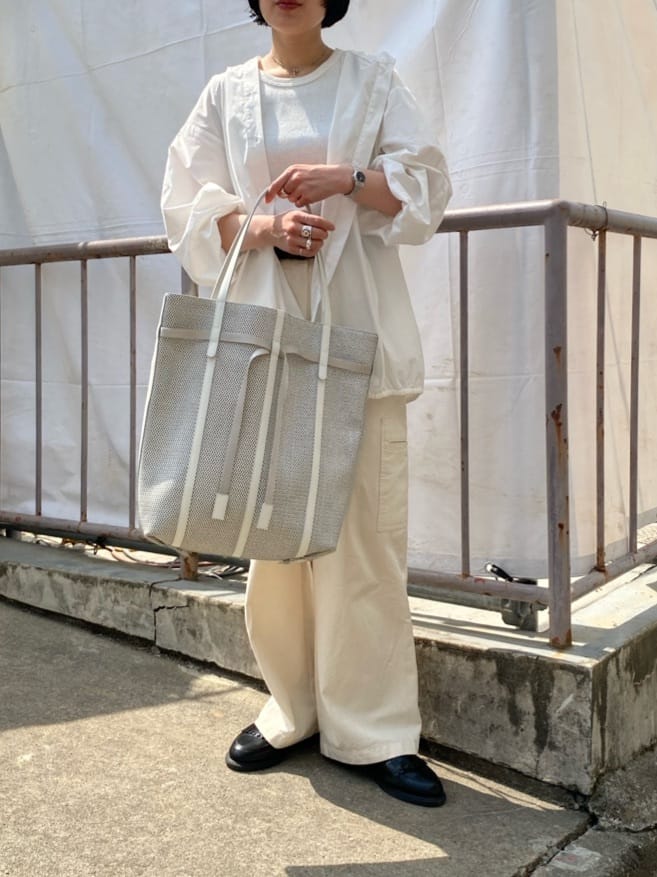 Uさんの「HIROKO HAYASHI｜PANIER（パニエ） トートバッグL」を使ったコーディネート