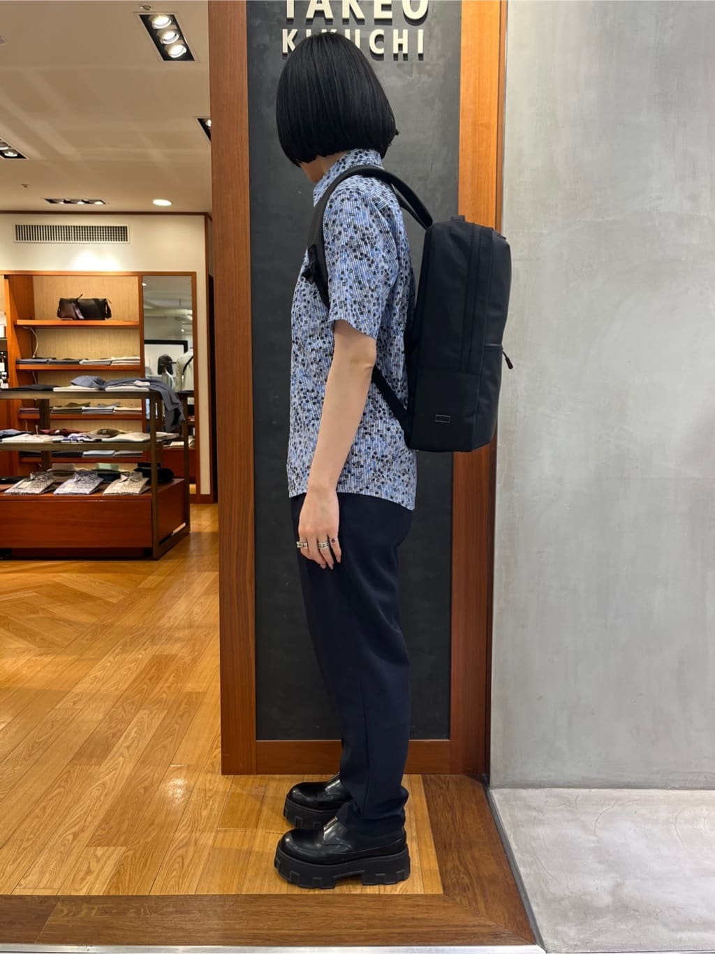 ちゃんみなさんの「TAKEO KIKUCHI｜」を使ったコーディネート