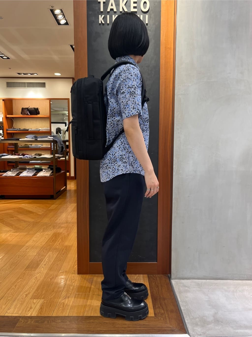 ちゃんみなさんの「TAKEO KIKUCHI｜」を使ったコーディネート