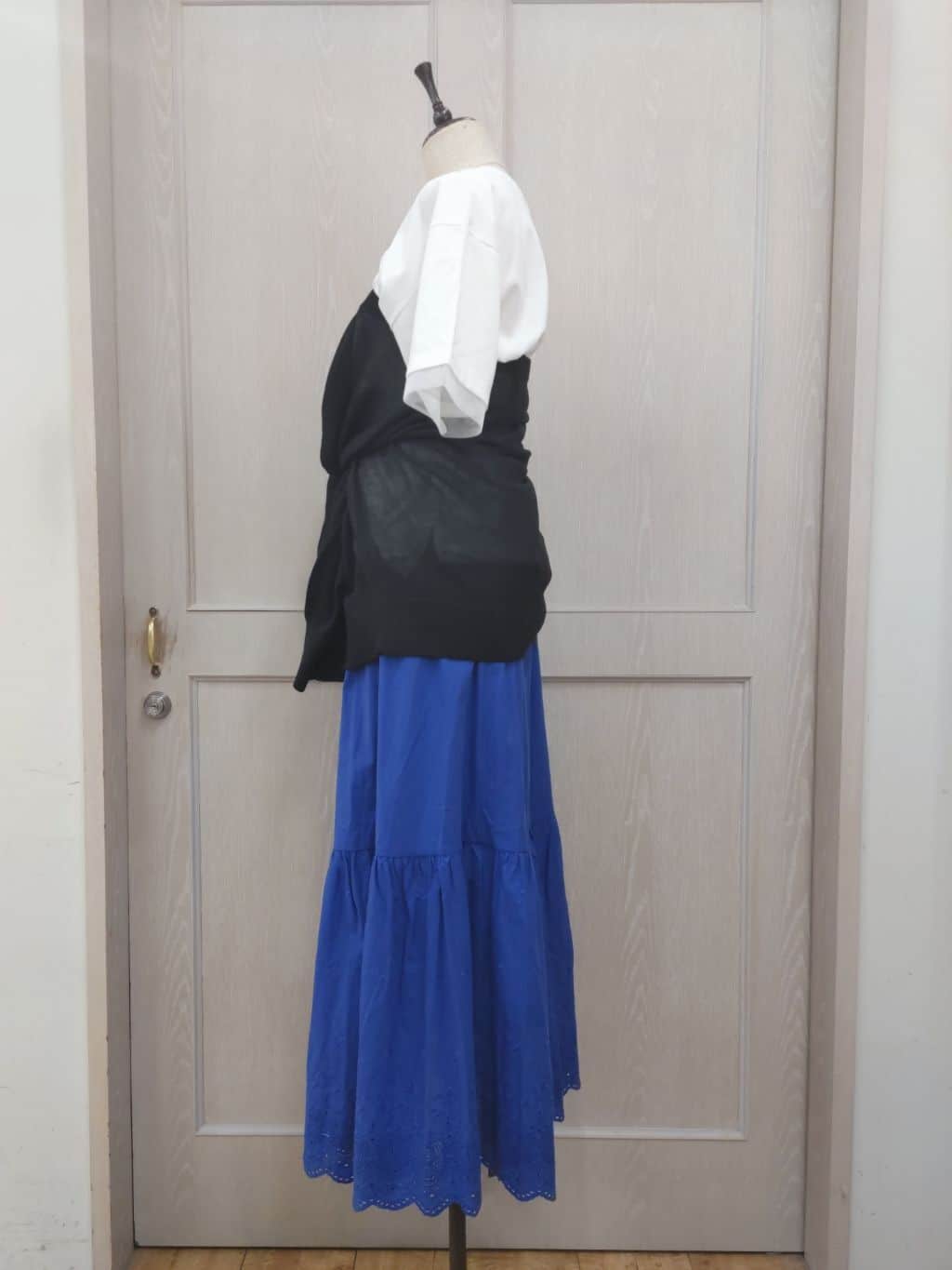 naoさんの「SHOO･LA･RUE｜◆【高レビュー/累計販売35万足突破】片手ではけるサンダル シューダル 25SS」を使ったコーディネート