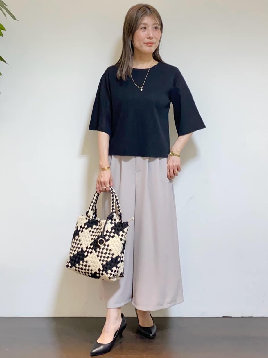 tomoさんの「UNTITLED｜◆ビッグトップネックレス」を使ったコーディネート