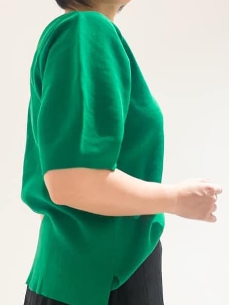 Yukinkoさんの「OPAQUE.CLIP｜◆カーブスリーブニット【UV／洗濯機洗い可】」を使ったコーディネート