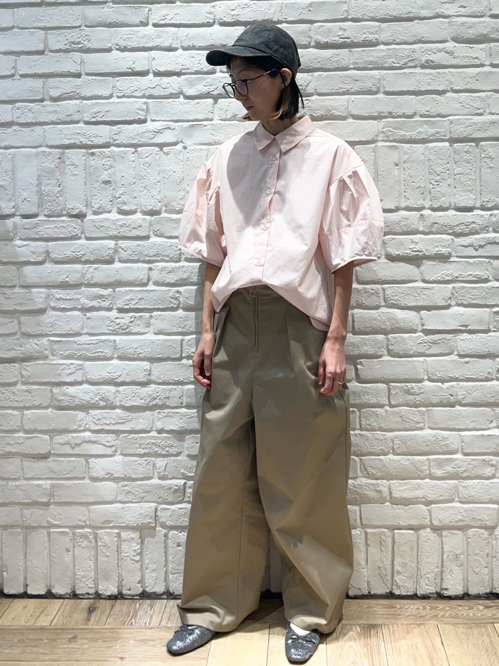 ももちぃさんの「index｜【定番/6color】名品フラットバレエシューズ」を使ったコーディネート