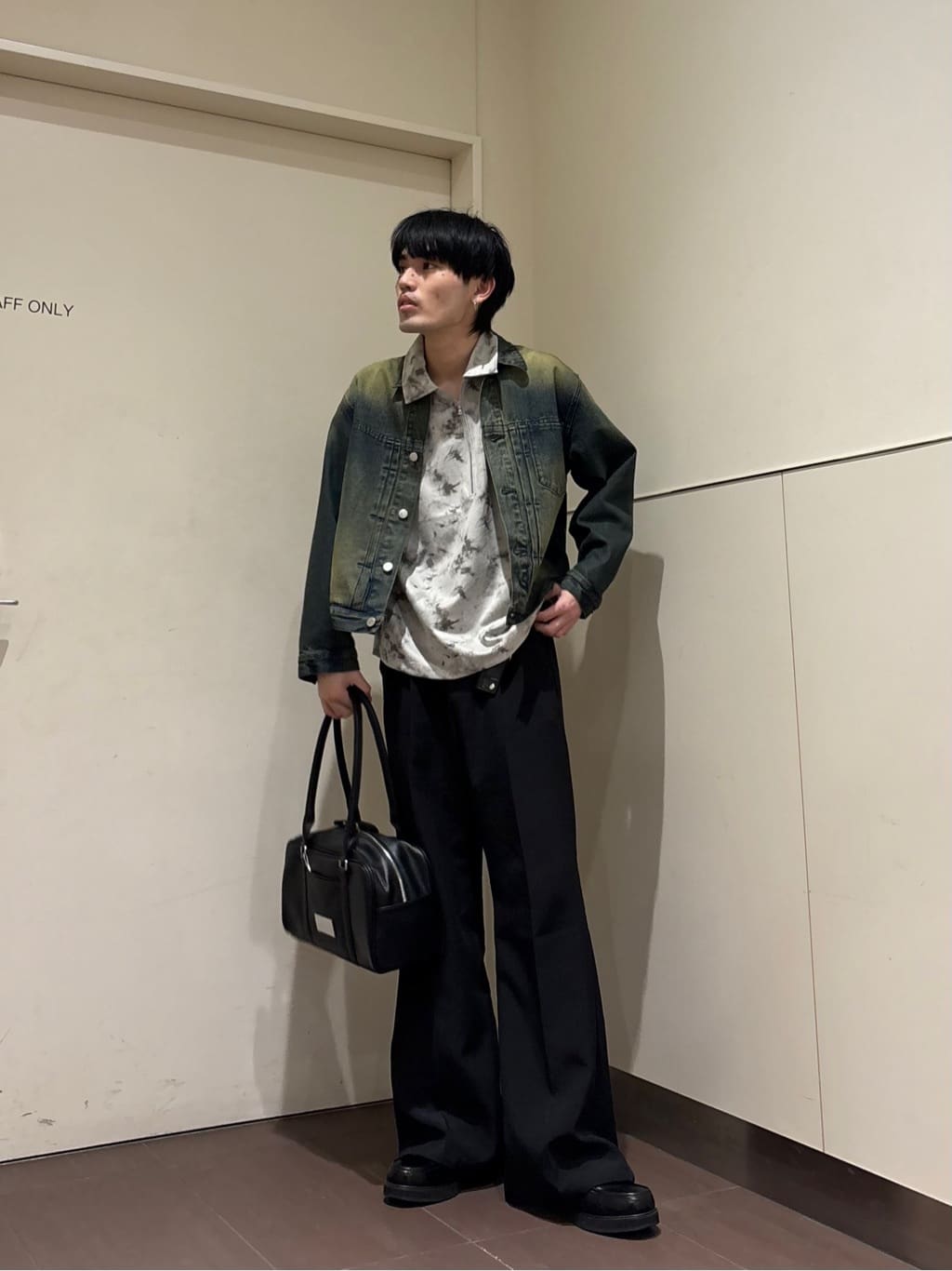 Nさんの「tk.TAKEO KIKUCHI｜◆ウォッシュドカラーデニムブルゾン」を使ったコーディネート