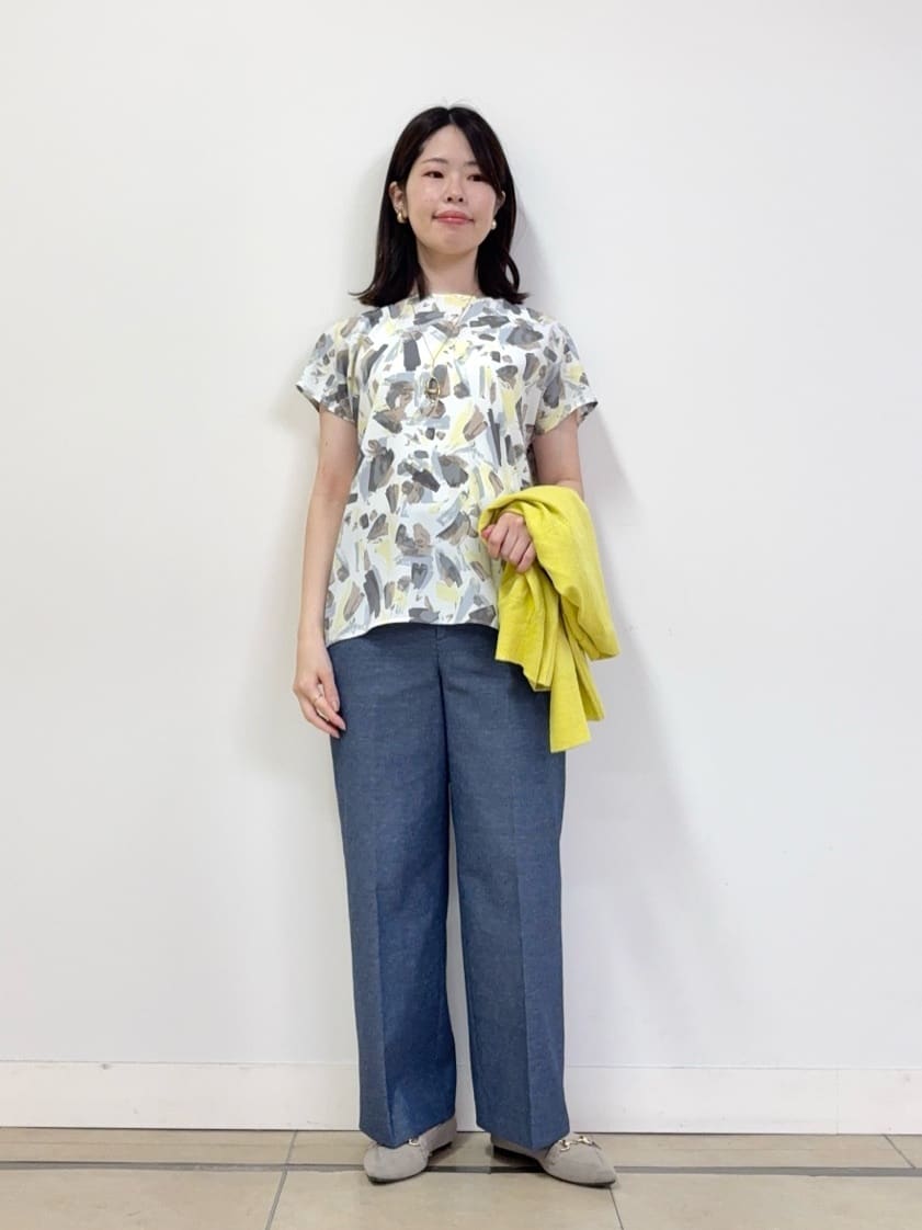 asamiさんの「UNTITLED｜ライトダブルリングネックレス」を使ったコーディネート