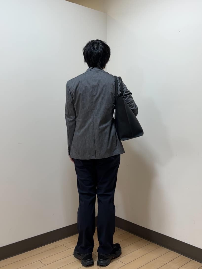 あきやまさんの「TAKEO KIKUCHI｜【抗菌防臭／5サイズ展開】ハイゲージポンチ Tシャツ」を使ったコーディネート