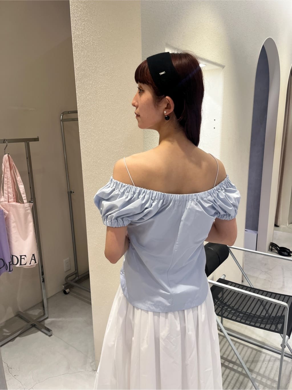 Rielさんの「CODE A｜sporty gathered blouse」を使ったコーディネート