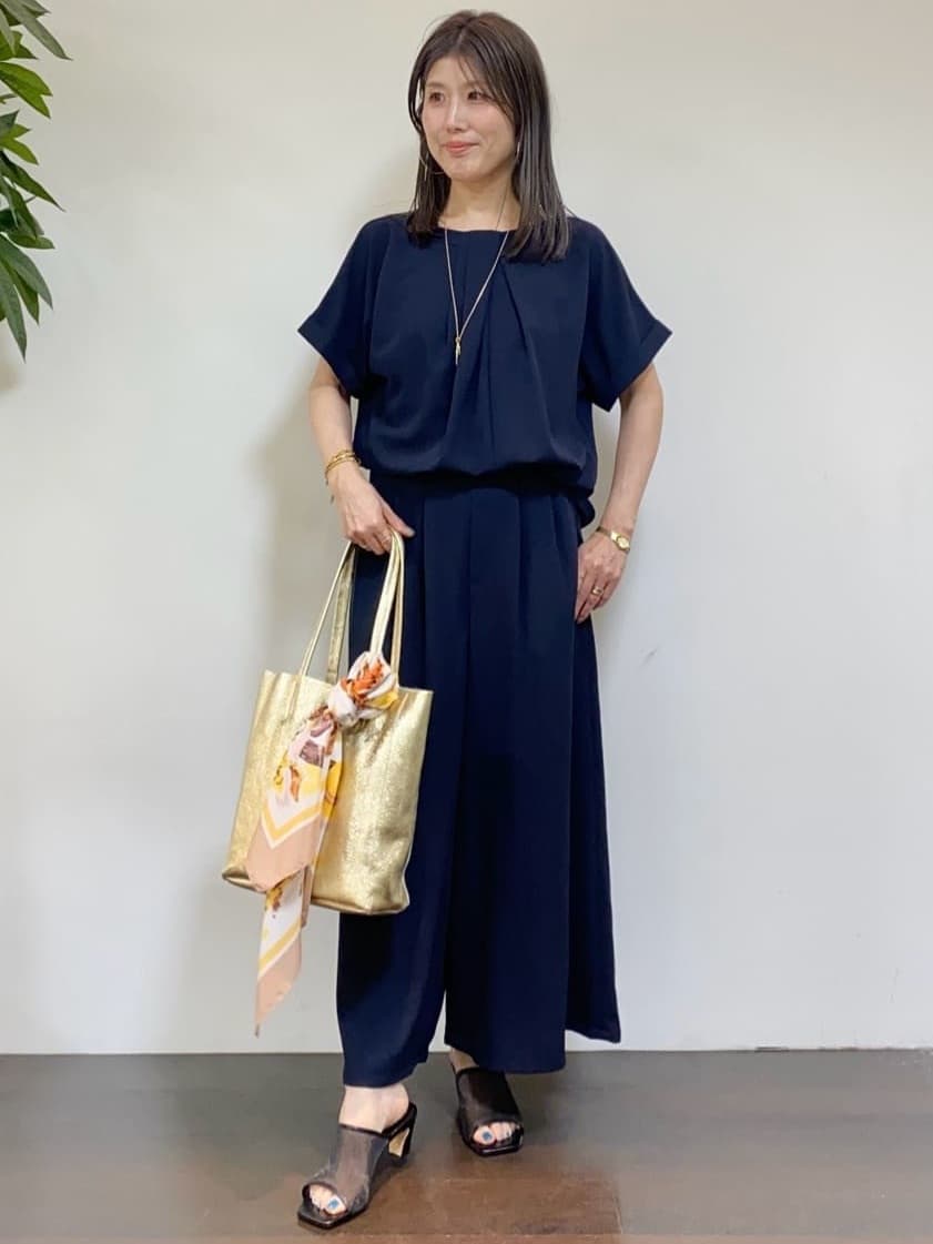 tomoさんの「UNTITLED｜コットンキャミソール」を使ったコーディネート