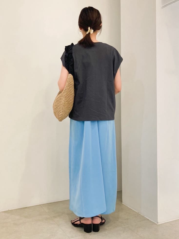 kanakoさんの「grove｜【Lee&times;grove別注】PRINT　SLEEVELESS T-SHIRTS」を使ったコーディネート