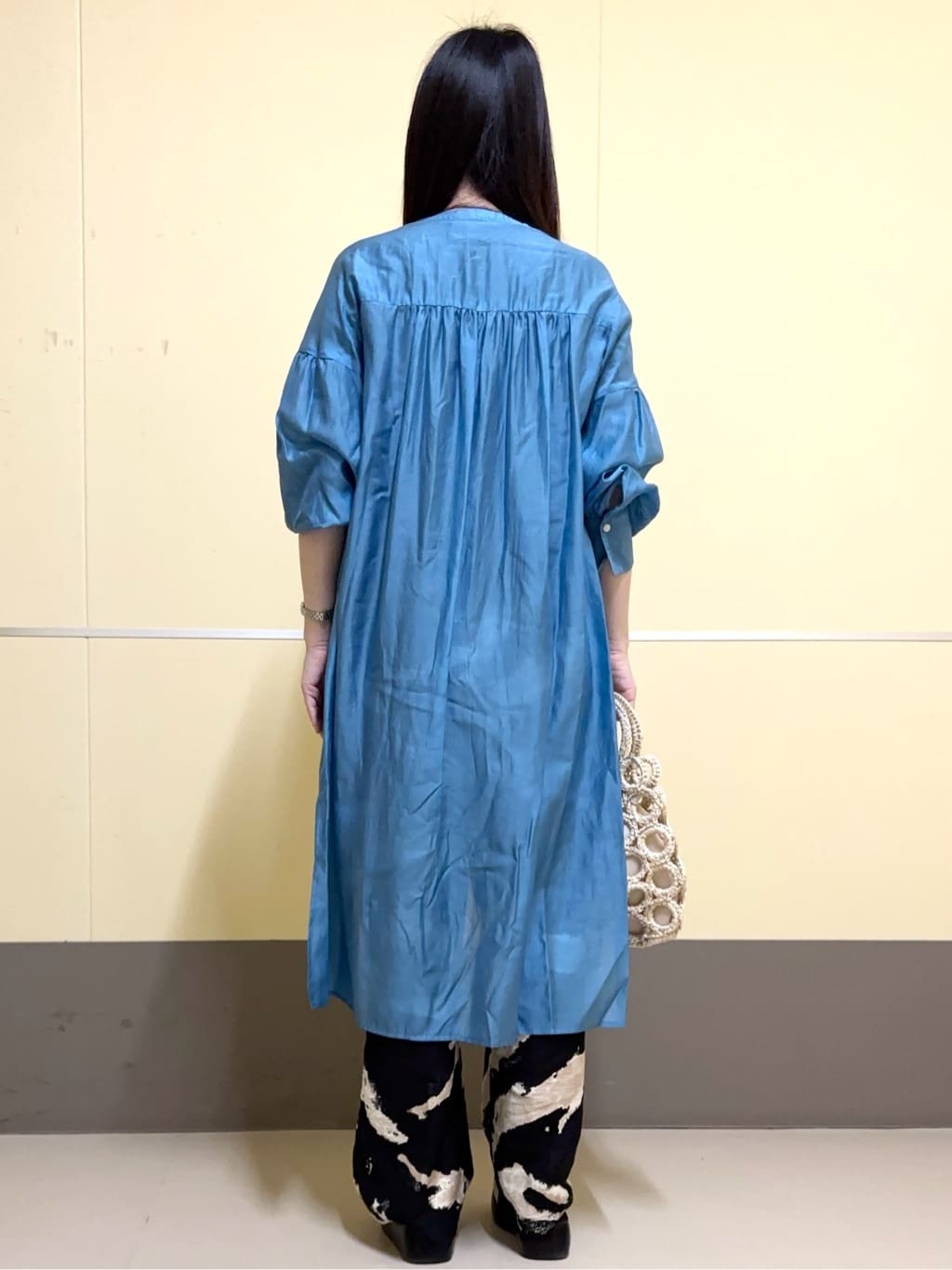あきさんの「OPAQUE.CLIP｜◆シアーシャツワンピース【洗濯機洗い可】」を使ったコーディネート