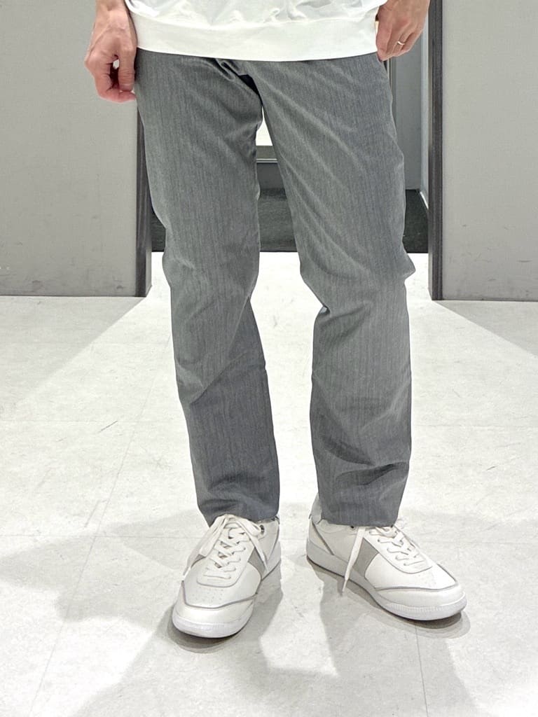 わいずみさんの「TAKEO KIKUCHI｜【抗菌防臭／5サイズ展開】ハイゲージポンチ Tシャツ」を使ったコーディネート