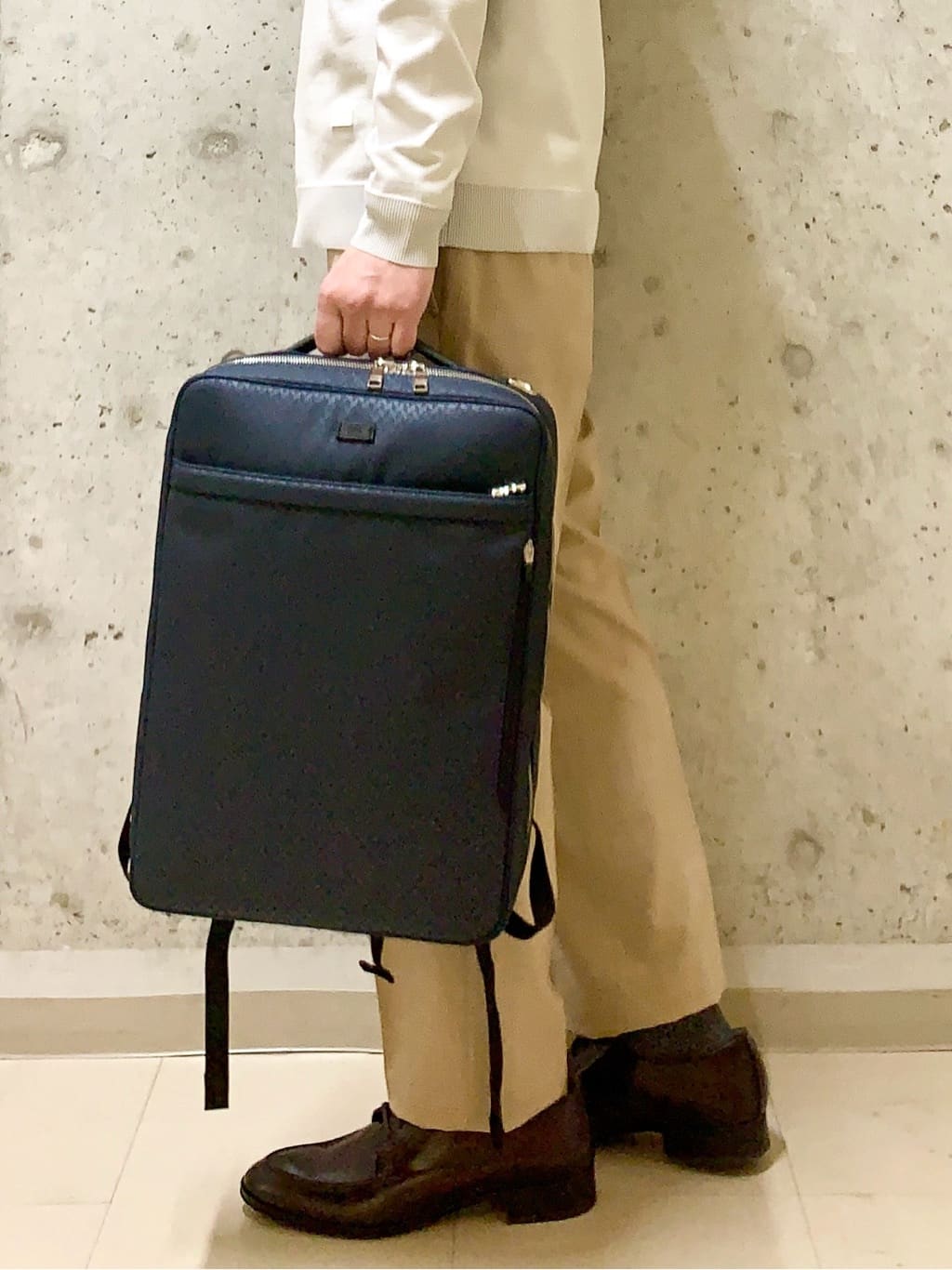 木村剛さんの「TAKEO KIKUCHI｜日本製 Uチップ ドレスシューズ」を使ったコーディネート