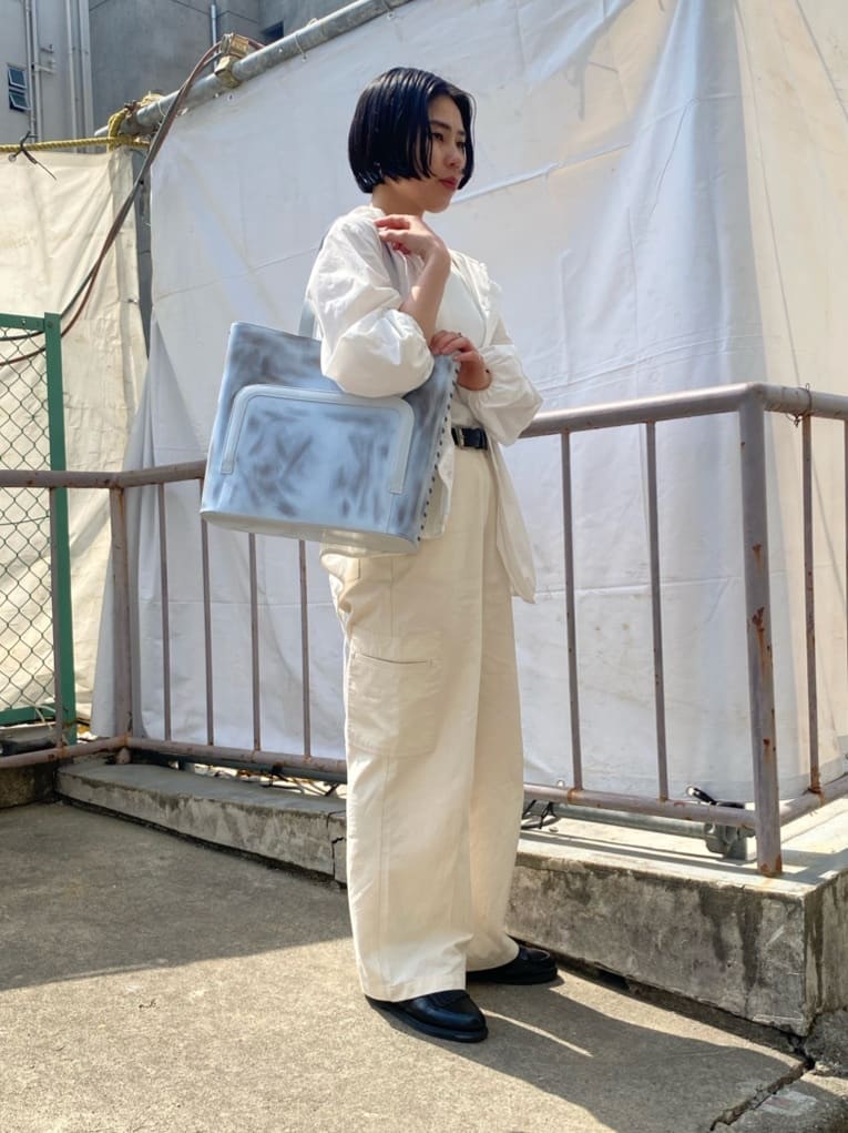 Uさんの「HIROKO HAYASHI｜◆GELA（ジェーラ）トートバッグ」を使ったコーディネート