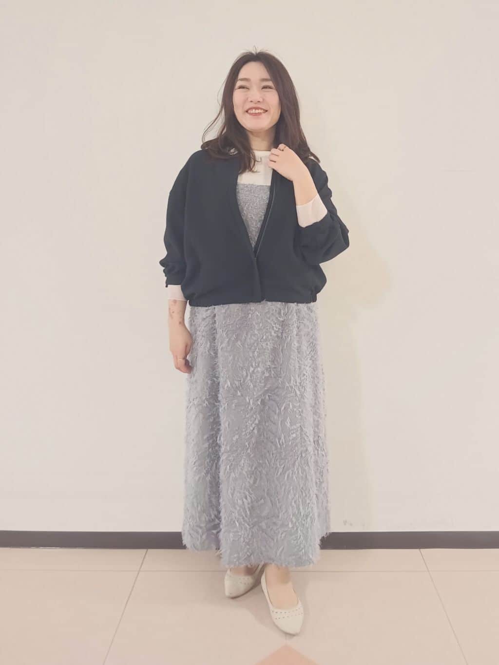 kaoさんの「INDIVI｜◆【洗える】袖＆裾 シアーデザイントップス」を使ったコーディネート