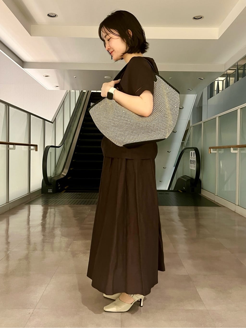 ちりんさんの「UNTITLED｜◆【セットアップ可能/手洗い可】リネン混フレアスカート」を使ったコーディネート