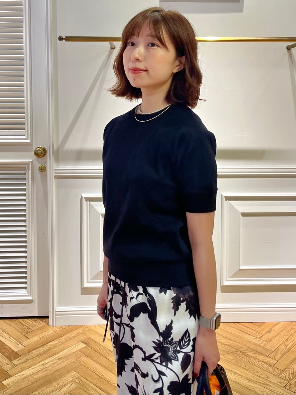 つじ まこさんの「DRESSTERIOR｜【定番/人気】ラグランハーフスリーブプルオーバー」を使ったコーディネート