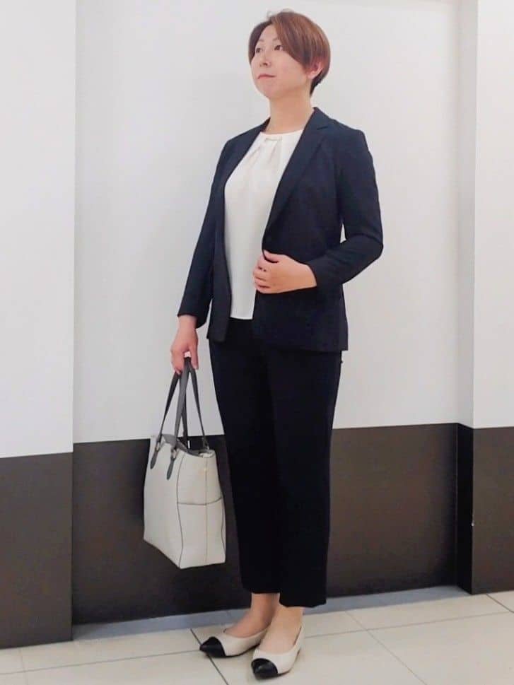 じゅりさんの「Reflect｜◆【洗える／セットアップ可／通勤におすすめ】ライティジャケット」を使ったコーディネート