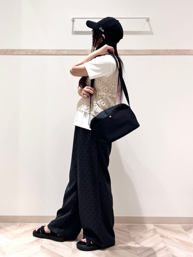 nanaさんの「SHOO･LA･RUE｜◆シャイニーキャップ」を使ったコーディネート