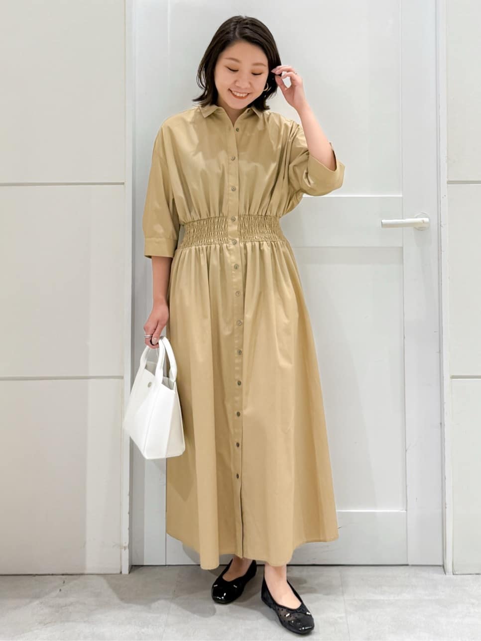 yuka.aさんの「OPAQUE.CLIP｜【定番/6color】名品フラットバレエシューズ」を使ったコーディネート