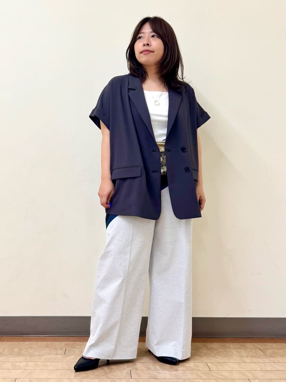 katoさんの「UNTITLED｜コットンキャミソール」を使ったコーディネート