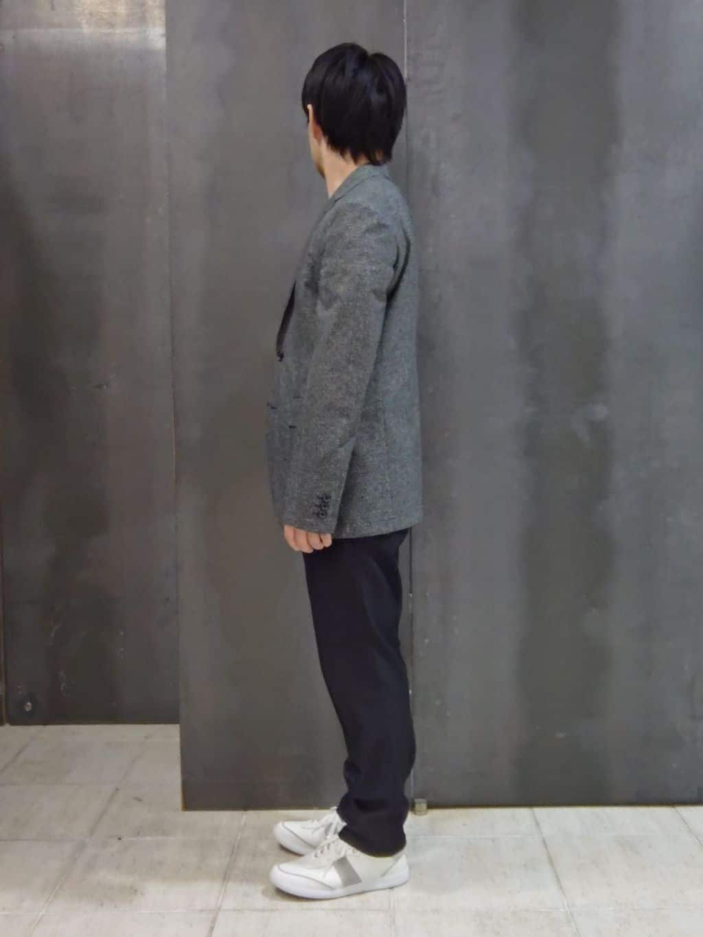 shiominさんの「TAKEO KIKUCHI｜【抗菌防臭】COOL DOTS（R）ドビープリント ジャケット」を使ったコーディネート