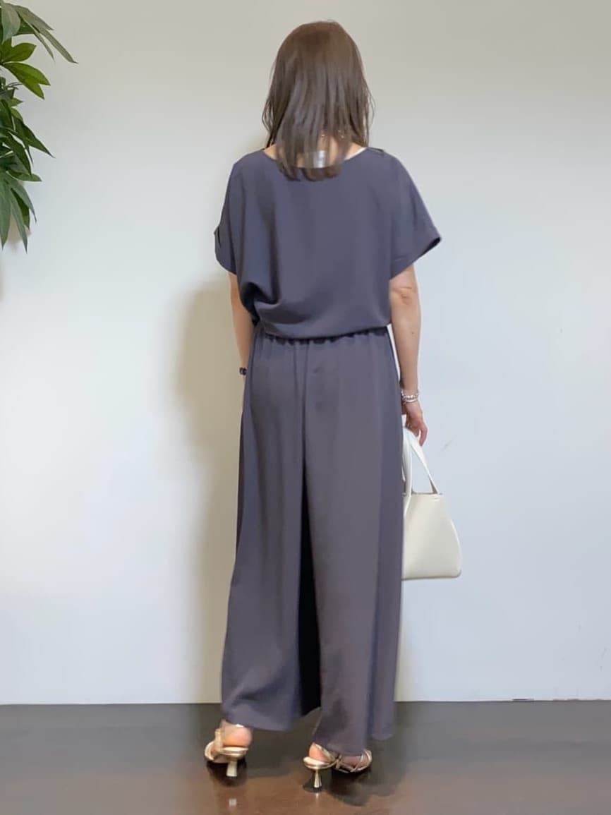 tomoさんの「UNTITLED｜ライトダブルリングネックレス」を使ったコーディネート