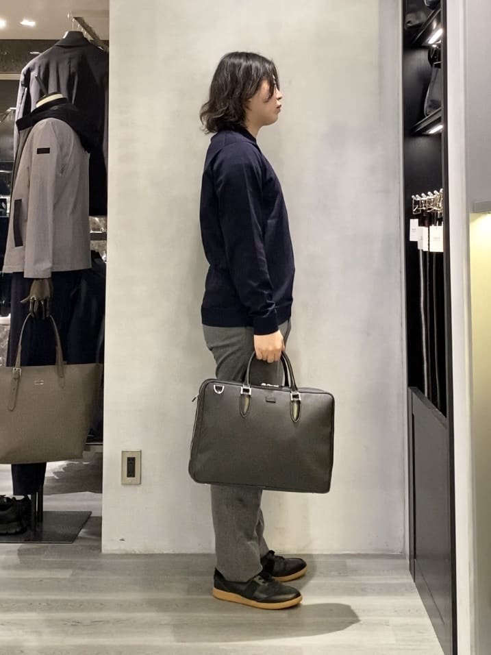 nishiさんの「TAKEO KIKUCHI｜コーデュラ（R） コーティング ブリーフケース」を使ったコーディネート