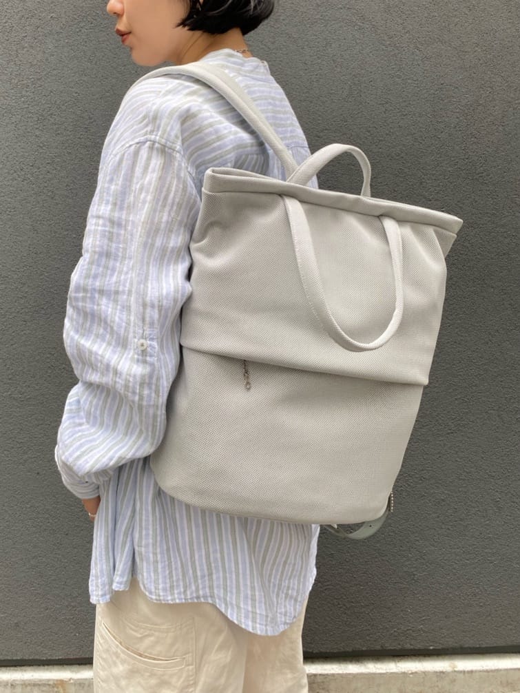 Uさんの「HIROKO HAYASHI｜MAMELI（マメリ）リュックM」を使ったコーディネート