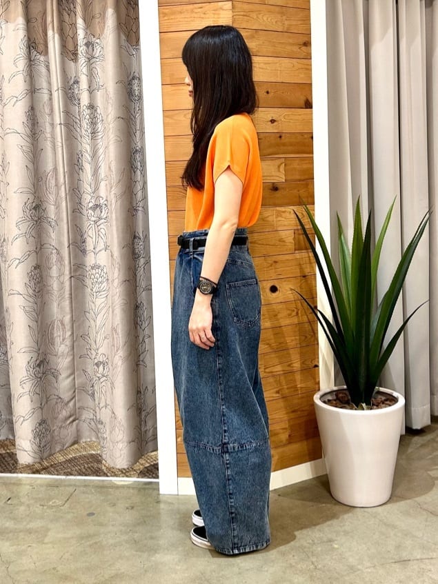 misaさんの「THE SHOP TK｜◆美人フレンチニット【8色展開/WEB限定カラー/洗濯機OK/毛玉になりにくい】」を使ったコーディネート