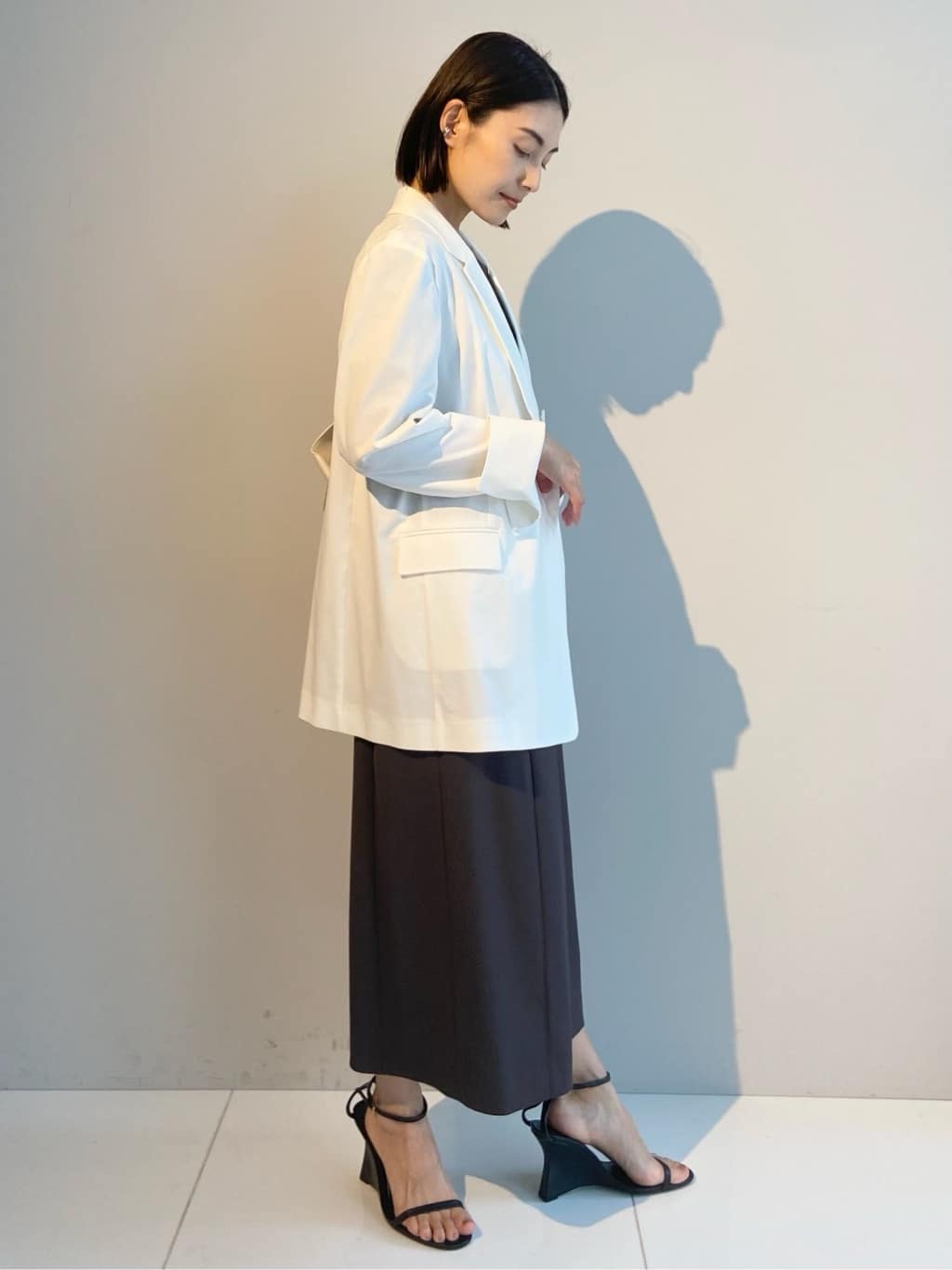 AYAさんの「UNTITLED｜【ステンレス】ショートラリエット」を使ったコーディネート