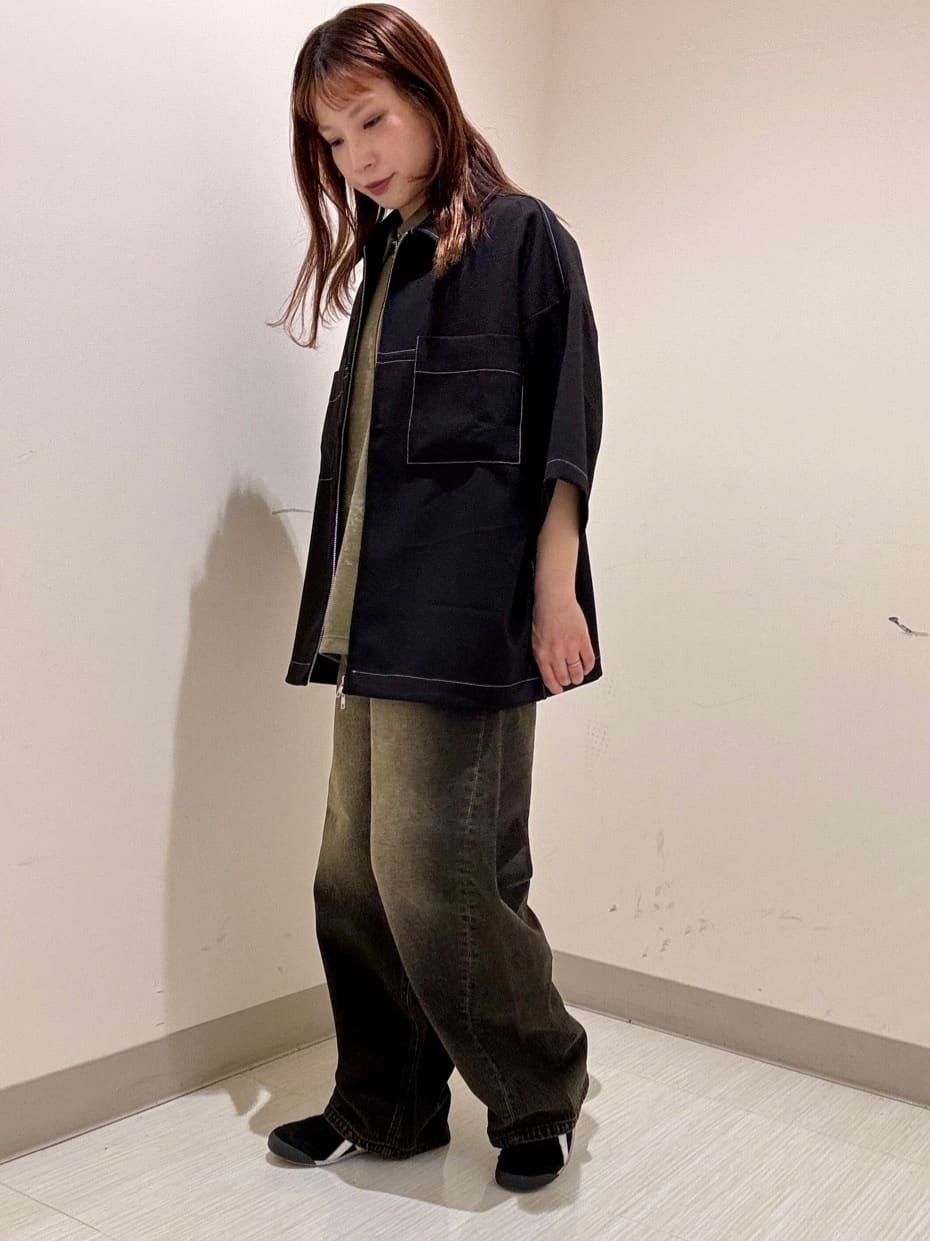S.A.Oさんの「tk.TAKEO KIKUCHI｜◆ヴィンテージライクハーフジップポロシャツ」を使ったコーディネート