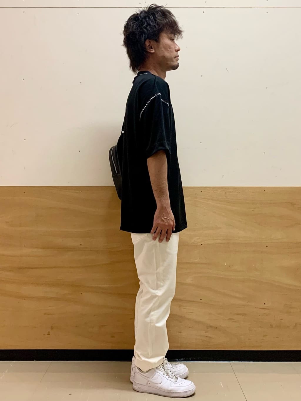 MATUさんの「THE SHOP TK｜◆ブランケットステッチ半袖Tシャツ」を使ったコーディネート