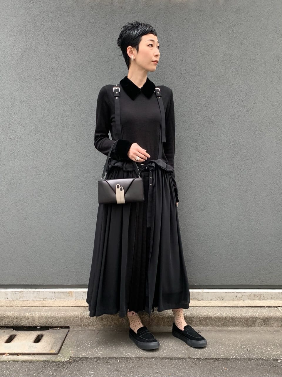 Kさんの「HIROKO HAYASHI｜LEO NECESSARIO（レオ ネチェサリオ）ショルダー付き長財布」を使ったコーディネート