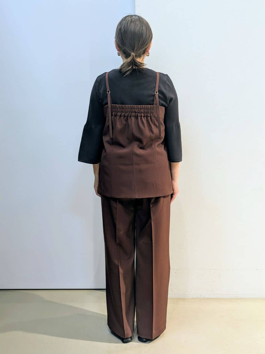 kotoさんの「THE SHOP TK｜◆麻調キャミビスチェ【洗濯機OK】」を使ったコーディネート